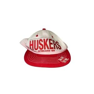 Vintage Nebraska Cornhuskers Signatures Snapback Hat